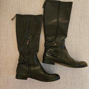Black Leather Boots